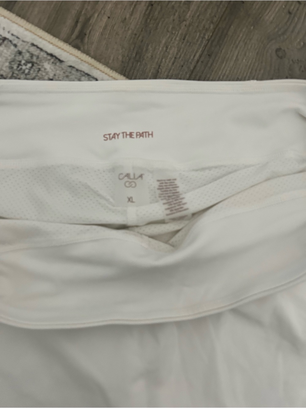 White Skorts - Calia